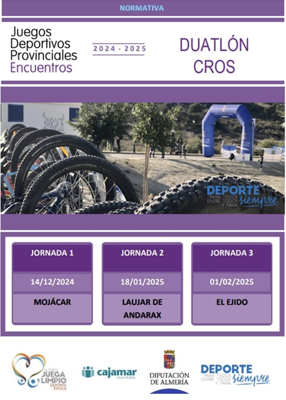 Duatlón Cros - Juegos Deportivos Provinciales