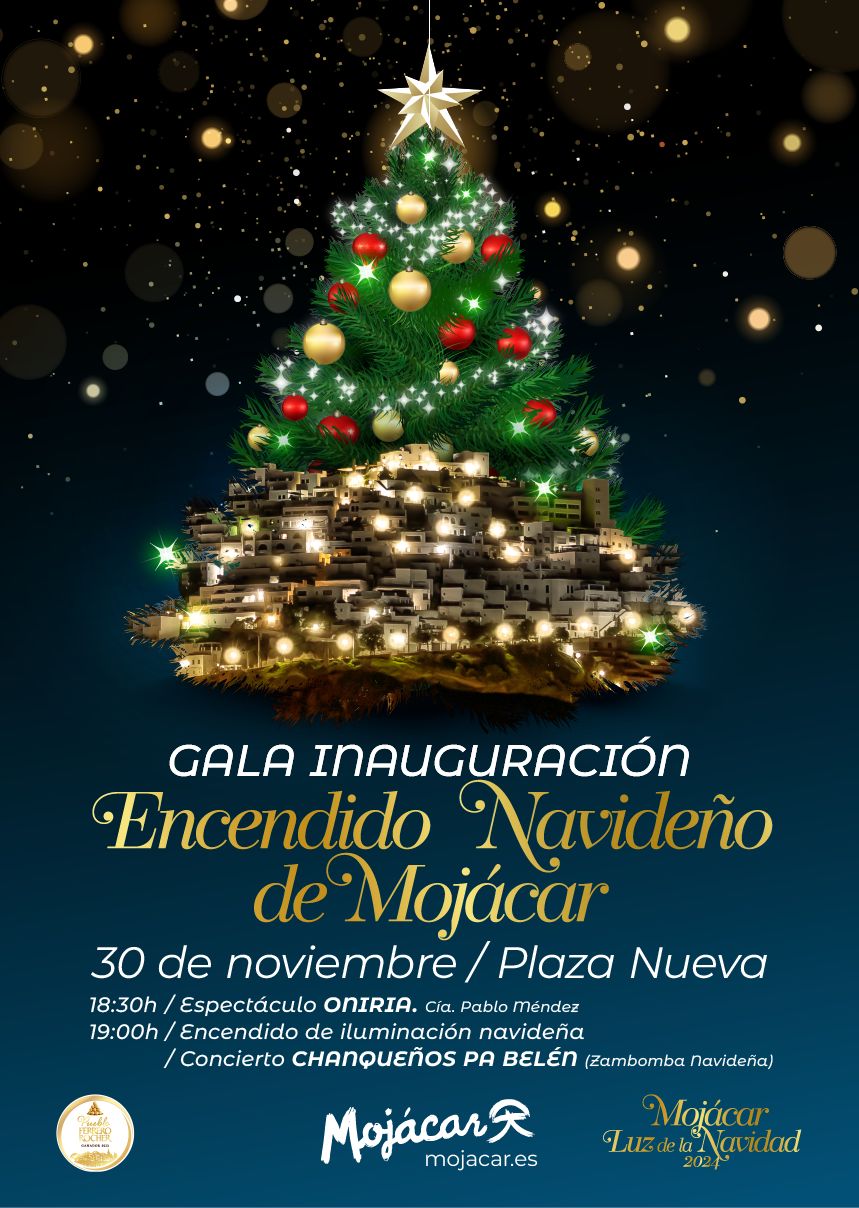 Encendido de Luces Navideñas Mojácar 2024